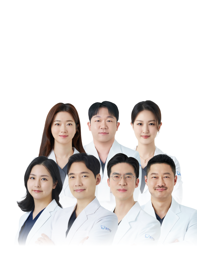남다른 자신감, 남다른 결과. 임플란트 중점 의료진